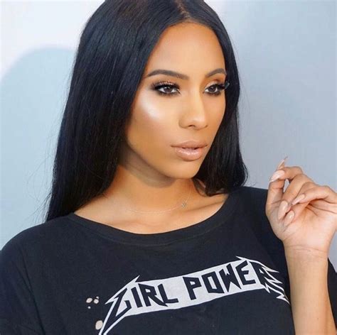 cynsantana cyn santana choose makeup meagan good girl power shirt socialite strong women