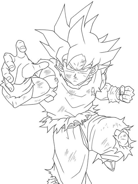 Sangoku Signe De Lultra Instinct Goku Desenho Desenhos Dragonball