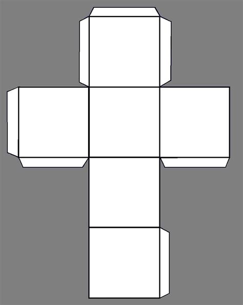 Flat Box Pattern For Base 10 Hundred Cube Math Games For Kids Fun Math