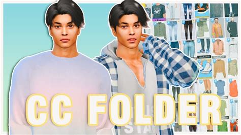 Male Cc Folder 💎 Skinhairclothesshoesthe Sims 4 Mods Cc Folder ⬇