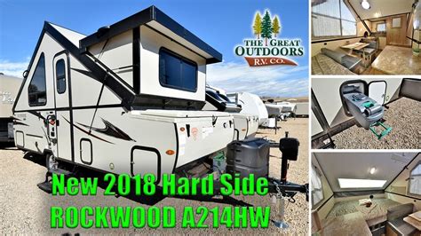 New 2018 Pop Up Hard Side Rockwood A214hw A Frame Camper Rv Colorado
