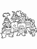 Bowser Coloring Mario Lego Colouring Gaddynippercrayons sketch template