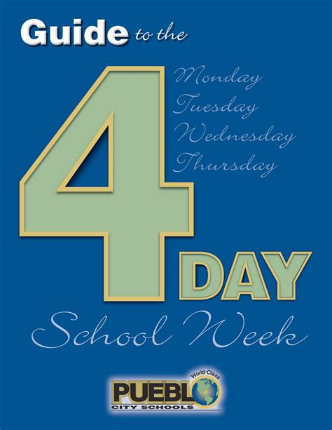 Guide To The 4 Day School Week By Pcs Flipsnack
