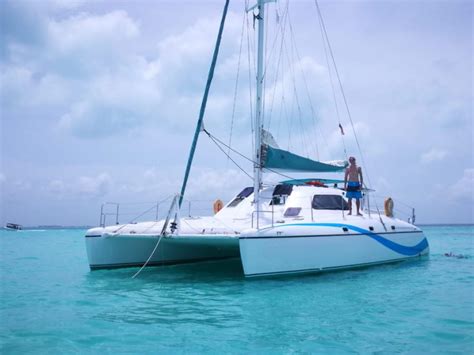 Personal Catamaran At Isla Mujeres Bay Magic Sea Luxury Yacht