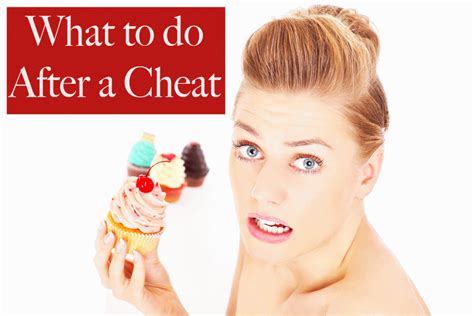 What To Do After A Cheat Maria Mind Body Health