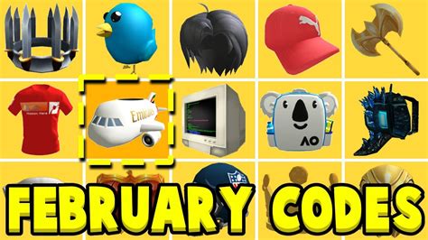 All New February 2023 Roblox Promo Codesevent Items Working Free