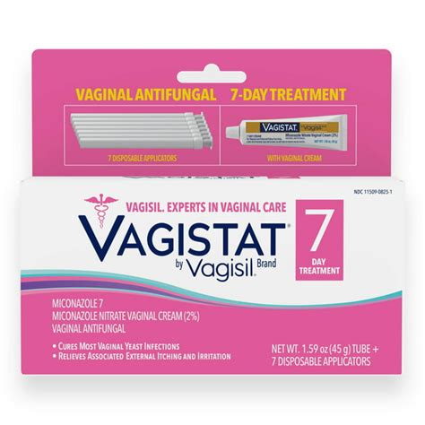 vagistat by vagisil vaginal antifungal yeast infection treatment 7 day treatment cream 1 59 oz