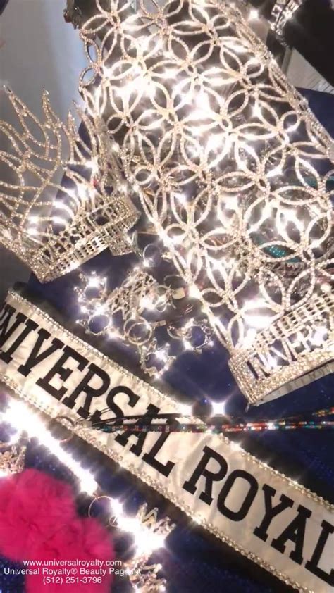 We Are Getting Ready For The Universal Royalty® National Pageant Are
