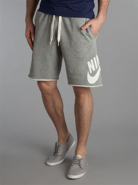 Nike Classic Sweat Shorts In Gray For Men Lyst