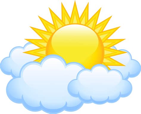 Download Cloud Sunlight Clip Art Sun And Cloud Clipart Transparent