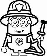 Coloring Pages Firefighter Printable Fireman Sam Kids Color Getcolorings Print sketch template