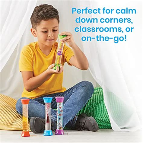 Hand2mind Sensory Fidget Tubes Calming Toys For Kids Occupational