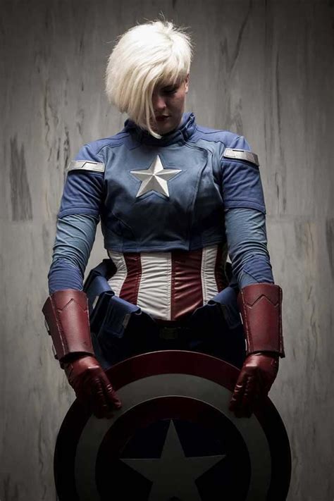 Captain America Genderswap Cosplay By Imatangelo On Deviantart Hot Sex Picture