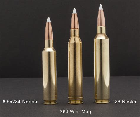 New 26 Nosler Cartridge The Flattest Shooting 65 Ever Commercial