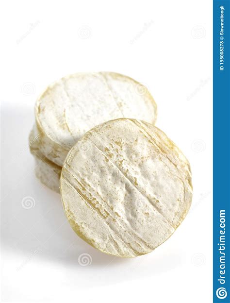 French Cheese Called Rocamadour Cheese Made With Goat S Milk Stock