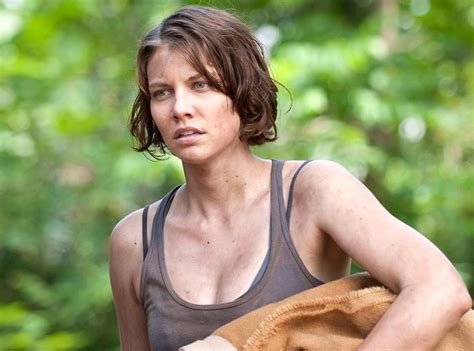 Lauren Cohan The Walking Dead From Tvs Most Stunning Makeup Free Leading Ladies E News