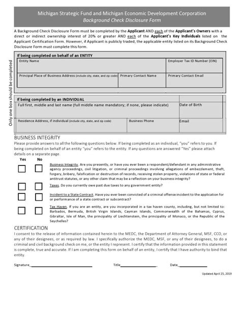 47 Free Background Check Authorization Forms ᐅ Templatelab