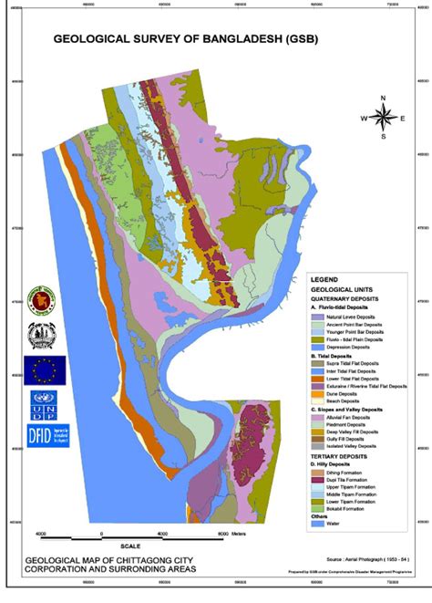 4 Geological Map Of Ccc And Its Surrounding Areas Download