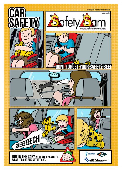 Road Safety Comic Strips