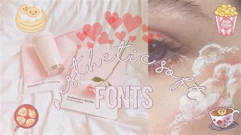 See more ideas about flower aesthetic, aesthetic wallpapers, beautiful flowers. Aesthetic softie fonts | Munie - YouTube