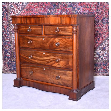 Scottish Victorian Mahogany Chest Of Drawers Antiques Atlas