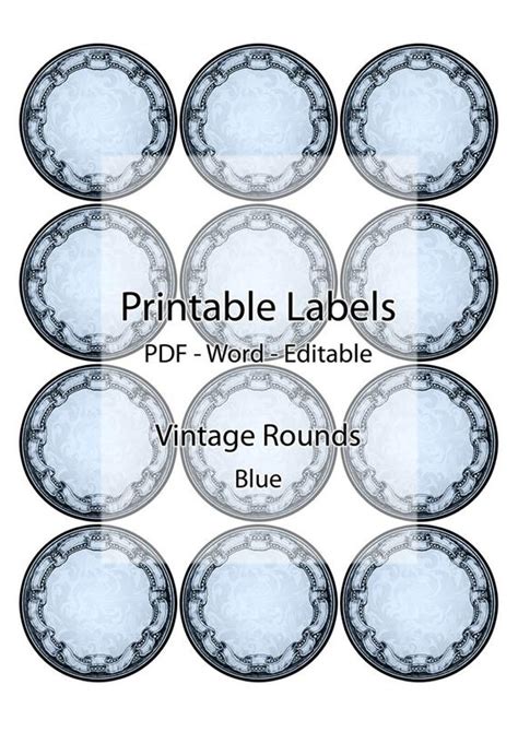 This pinwheel template can be used as is or it can be customized to add your own text. Beauty Cosmetic Labels Printable Editable Label Digital
