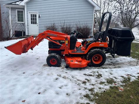 Kubota Bx2200 4x4 Compact Tractor With A Loader 60 Inch Deck And Power