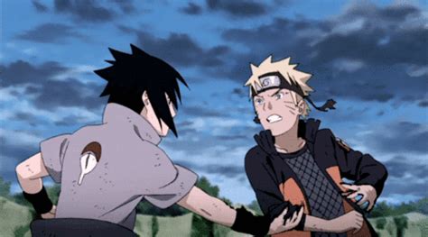 Holding Hands During A Fight W Bae Sasuke X Naruto Anime Naruto
