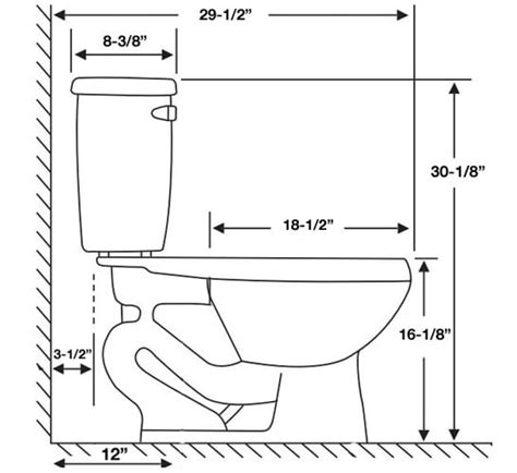 Proflo Pf9401whpf9412cwh White Two Piece High Efficiency Ada Height