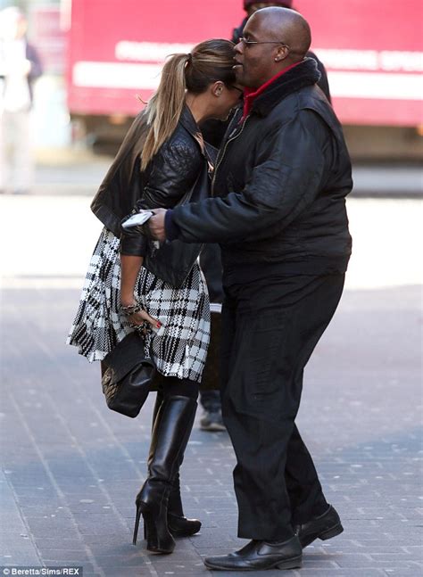 Myleene Klass Elegantly Maintains Her Composure In Sudden Gust Of Wind