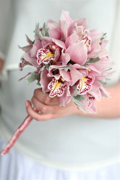 Habrumalas Pink Cymbidium Orchid Bouquet Images