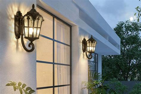 Outdoor Wall Light W Led Modern Sconce Lamp Exterior Wall Mounted