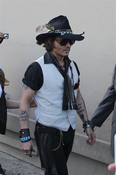 Johnny, your tattoos give me feels they're happy feels 