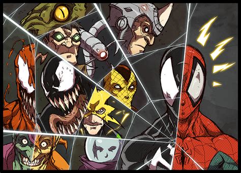 Spiderman Villains Version 1 By Anny D On Deviantart