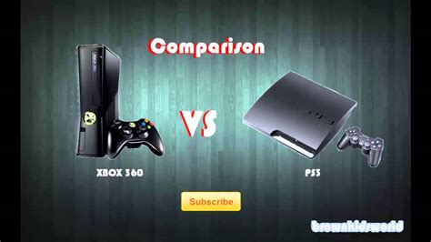 Xbox 360 Slim Vs Ps3 Slim Comparison Youtube