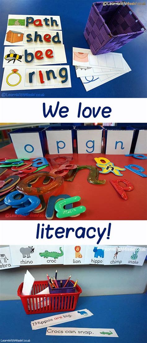 We Love Literacy Phonics Reading And Writing Look At The Learning