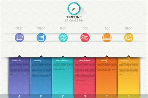 Modern Infographic Paper Timeline | Infographic, Timeline infographic, Infographic templates