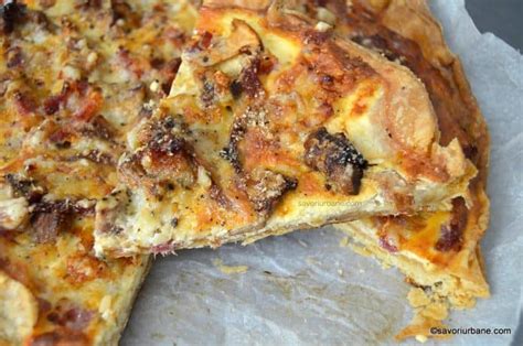 Quiche Lorraine Re Eta Tradi Ional Fran Uzeasc De Tart S Rat Savori Urbane