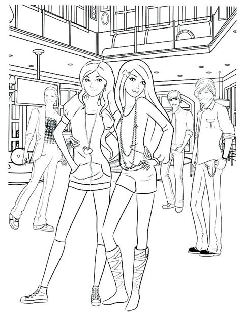 Download Fashion Coloring Pages at GetColorings.com | Free printable colorings pages to print and color