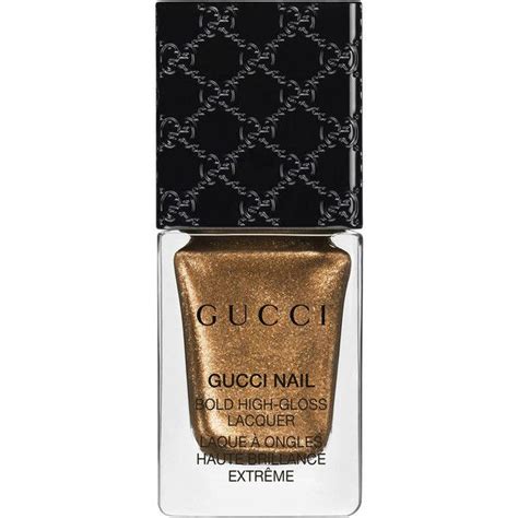 Gucci Black Gold Bold High Gloss Lacquer 2740 Rsd Liked On Polyvore Featuring Beauty Products