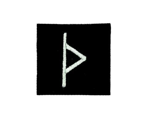 Viking Odin Witchcraft Rune Alphabet Troll Heat Sticker Embroidery