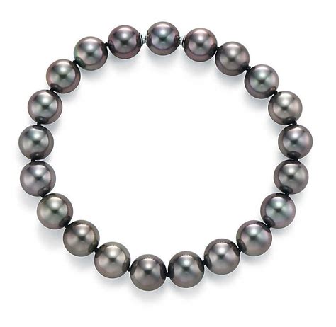 Tahitian BLACK pearl bracelet from Tiffany & Co. $6,000 | Black pearl