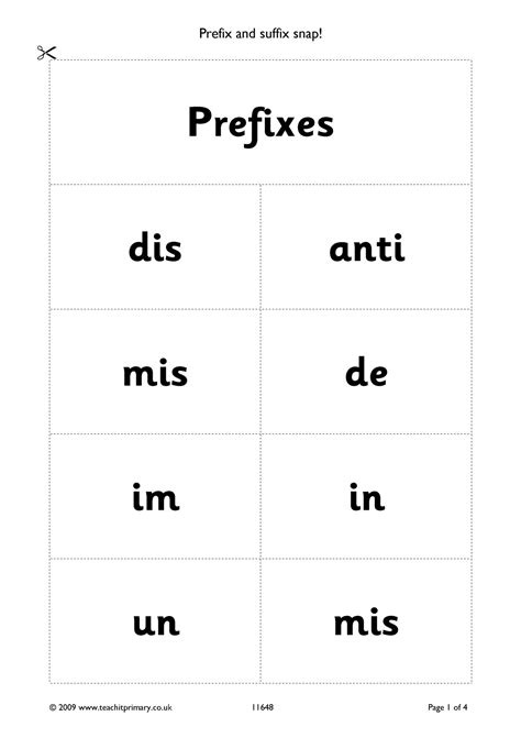 The use of prefixes and suffixes in written and spoken english, known as affixation, allows us to extend our vocabulary we add affixes (prefixes and suffixes) to root words to form new words and meanings, which as mentioned above is a valuable approach to extending our lexical range in english. Prefixes and suffixes | All KS2 Literacy | Literacy resources