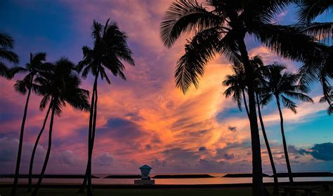 Magic Island Sunset Oahu Hawaii Anthony Quintano Flickr
