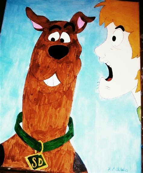Pin By Barney Chisholm On Arts And Crafts Be C Art Scooby Doo Arts