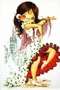 Pin De Denia Patricia Quesada V En Imprimibles Flamenco Postales