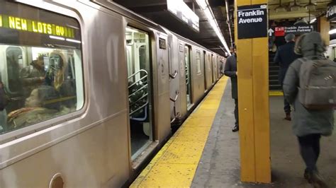 Nyc Subway R142a 4 Train To New Lots Avenue At Franklin Avenue Youtube