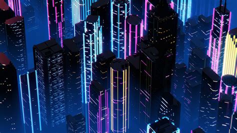 Black signages, city roads with lightings and cars, night, artwork. HD wallpaper: Night, Music, The city, Neon, Background ...