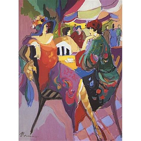 Corner Cafe By Isaac Maimon