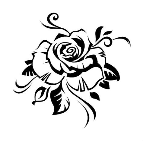 Sketsa bunga mawar yang sederhana kitaprooo bunga tulip. 12+ Gambar Bunga Mawar Tribal - Galeri Bunga HD